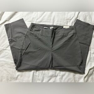 Van Heusen Slate Gray Slim Fit Pants